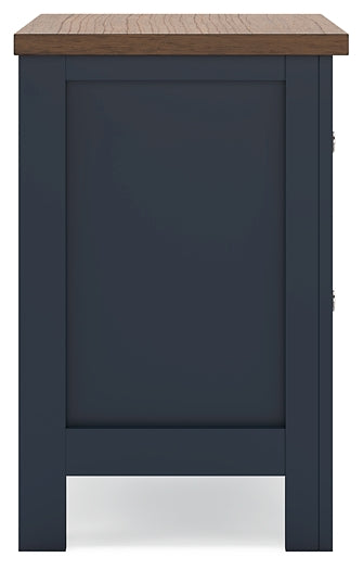 Landocken Twin Panel Bed, Dresser, Mirror, Chest and Nightstand