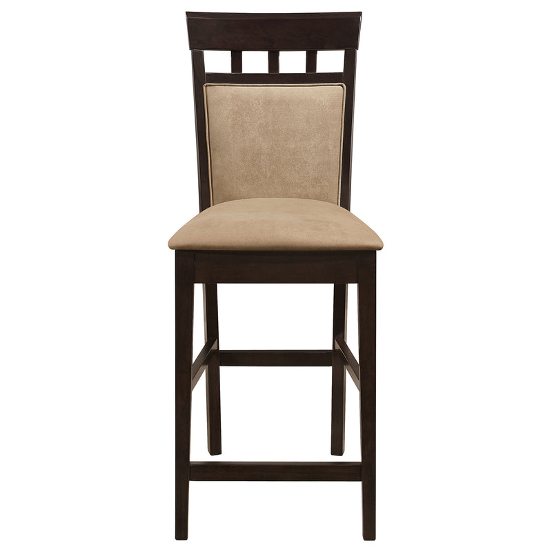 Gabriel 5-piece Square Counter Height Dining Set Cappuccino