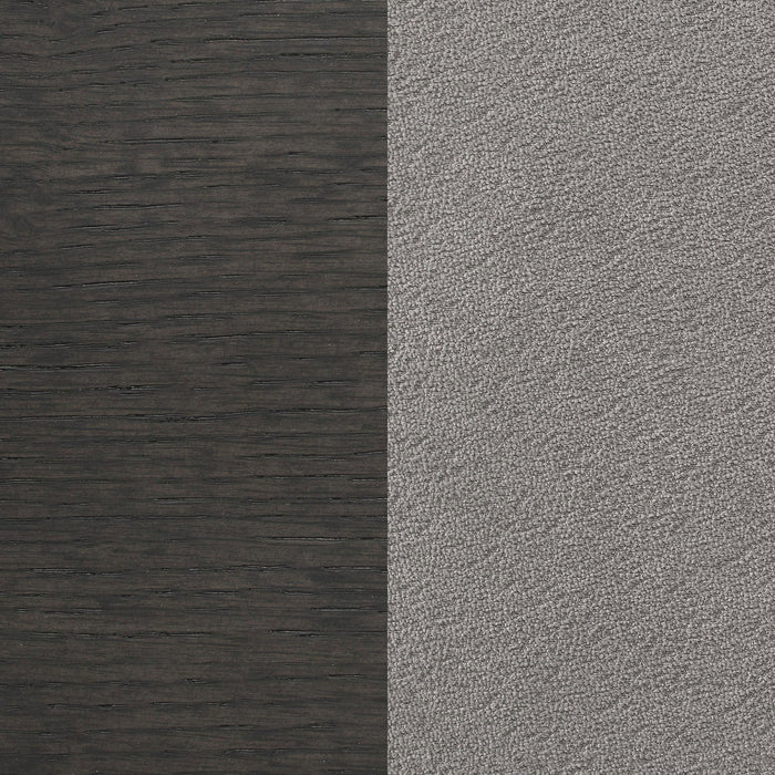 Dalila 5-piece Rectangular Dining Table Set Dark Grey