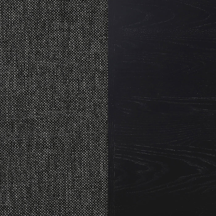 Catherine 5-piece Rectangular Dining Table Set Black