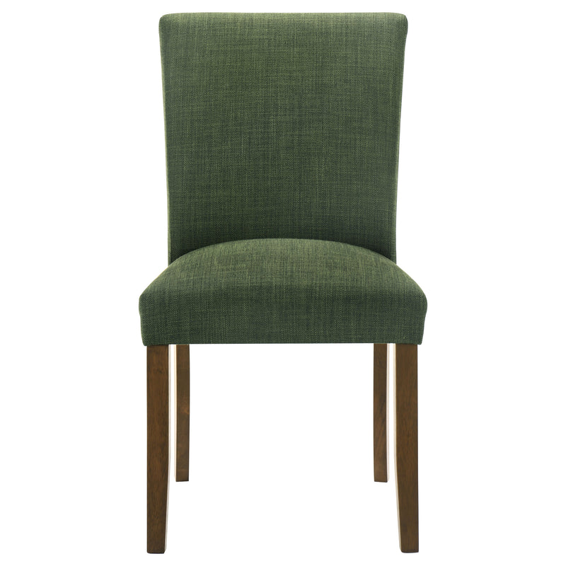 Paxton Upholstered Dining Side Chair Green (Set of 2)