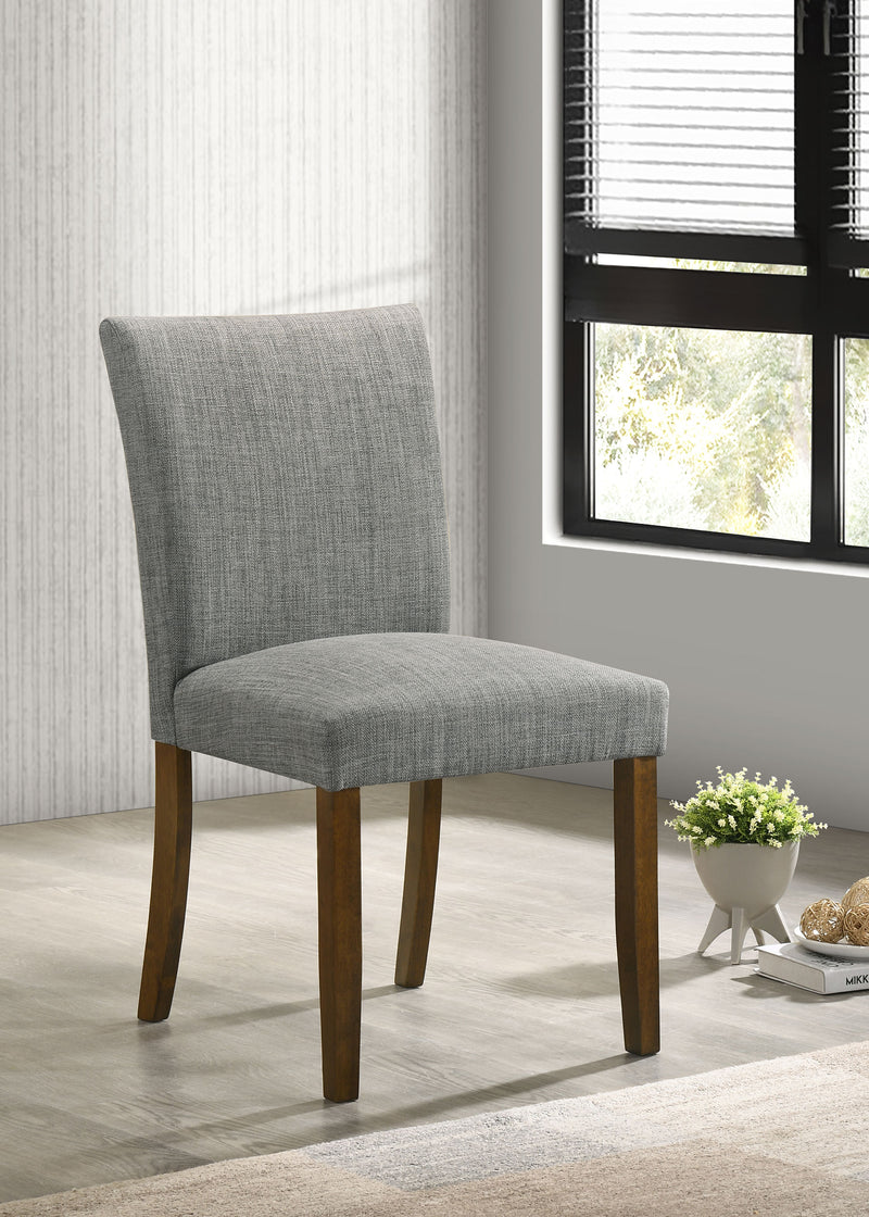 Paxton Upholstered Dining Side Chair Grey (Set of 2)