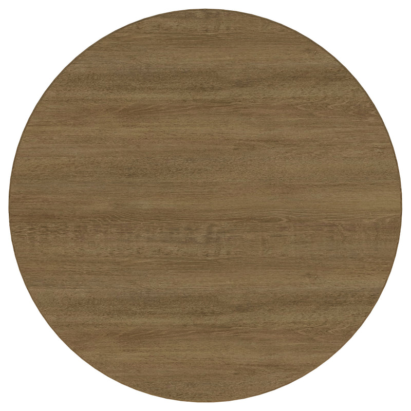 Arini 5-piece Round Dining Table Set Sand Wash and Black