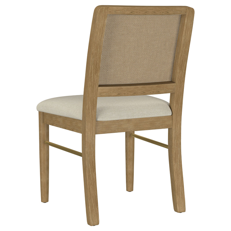 Arini 7-piece Extension Leaf Dining Table Set Sand Wash