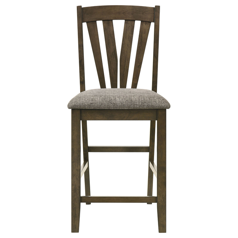 Canfield Counter Height Dining Side Chair Brown (Set of 2)