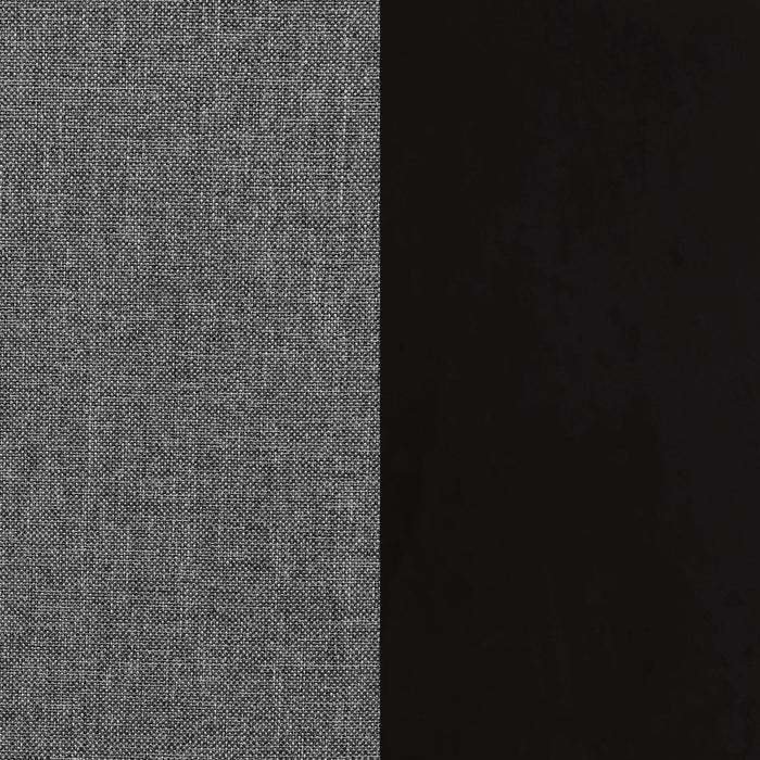 Alana Fabric Upholstered Dining Side Chair Grey (Set of 2)