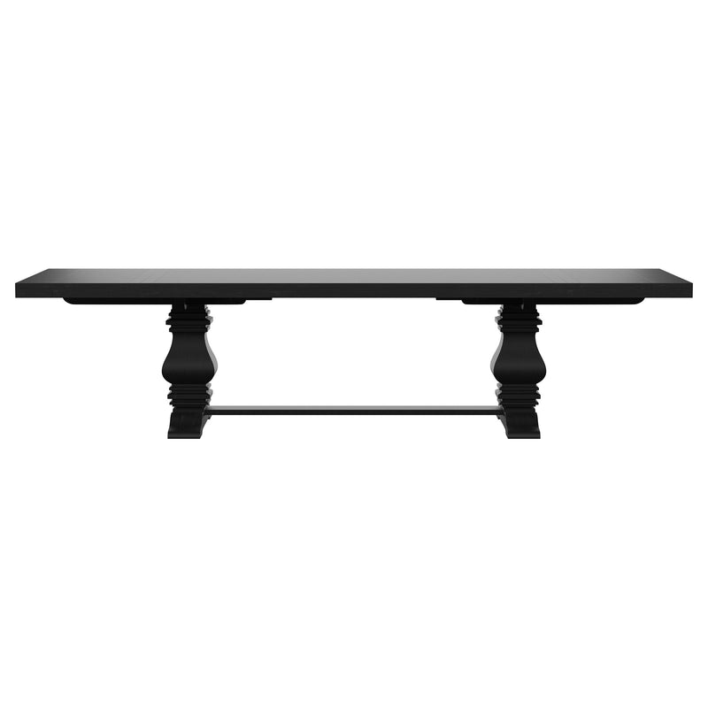 Florence 9-piece 126-inch Extension Dining Table Set Grey