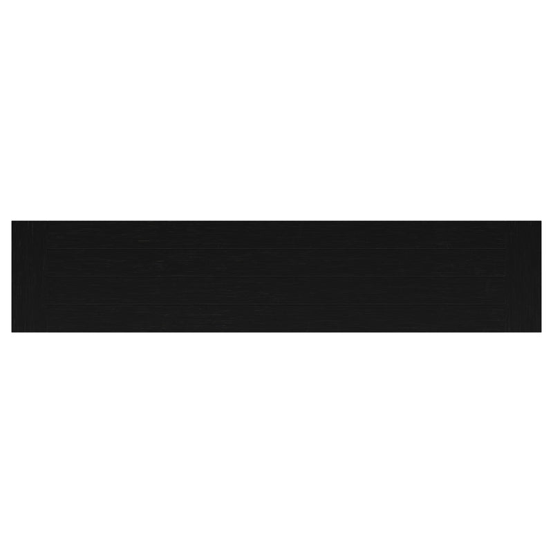 Florence 4-door Dining Sideboard Buffet Distressed Black