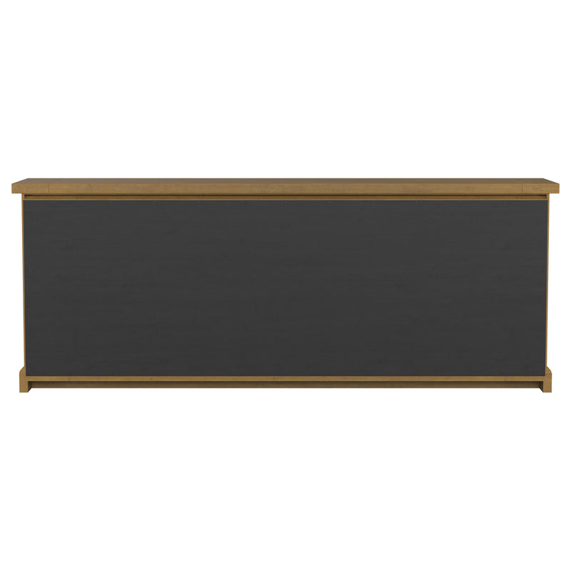 Florence 4-door Dining Sideboard Buffet Cabinet Rustic Honey