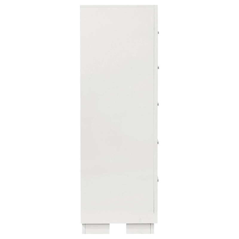Jessica 5-drawer Bedroom Chest Snow White