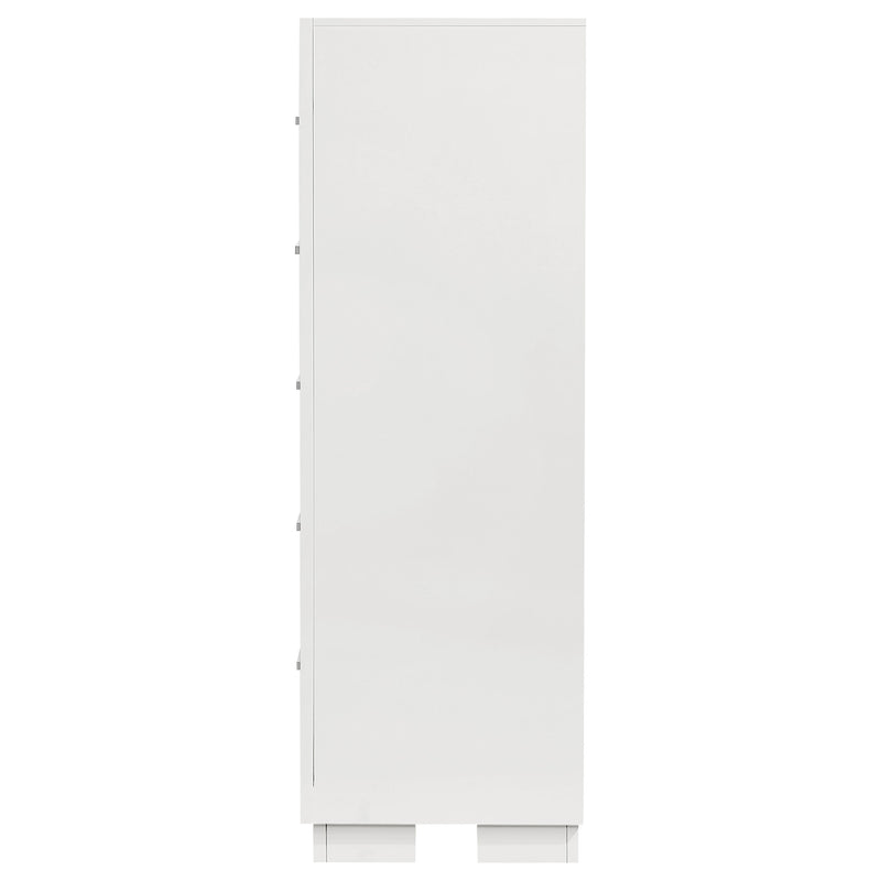 Jessica 5-drawer Bedroom Chest Snow White