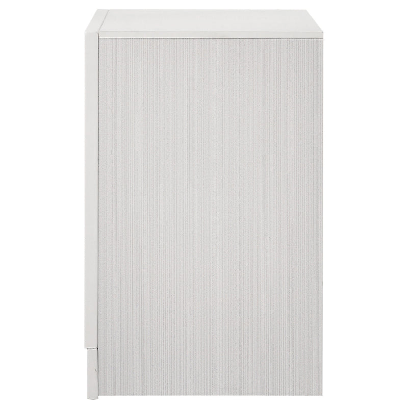 Miranda 3-drawer Nightstand Bedside Table White