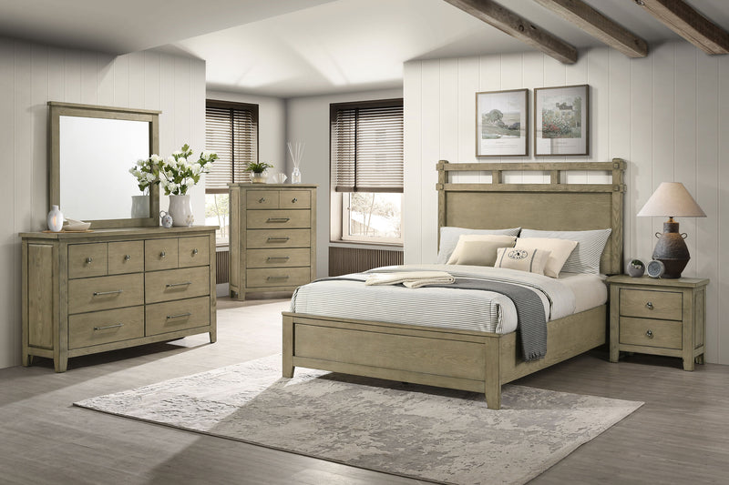 Hazlewood 2-drawer Nightstand Bedside Table Vineyard Oak