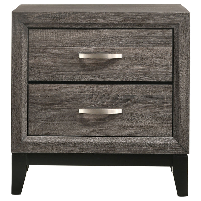 Watson Four-piece Twin Bedroom Set Grey Oak