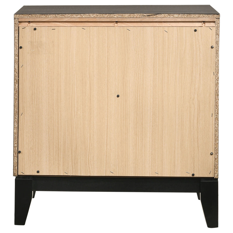 Watson 2-drawer Nightstand Grey Oak