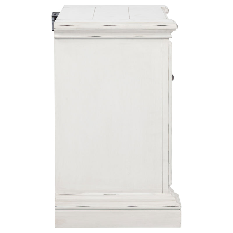McKinney 2-drawer Nightstand with Dual USB Vintage White