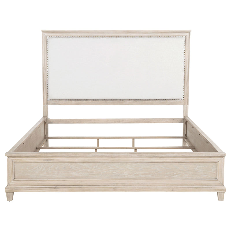 Pembroke 66-inch Eastern King Panel Bed Washed Oak