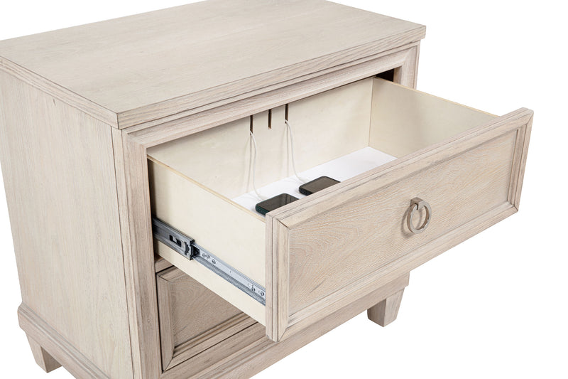 Pembroke 4-piece California King Bedroom Set Washed Oak