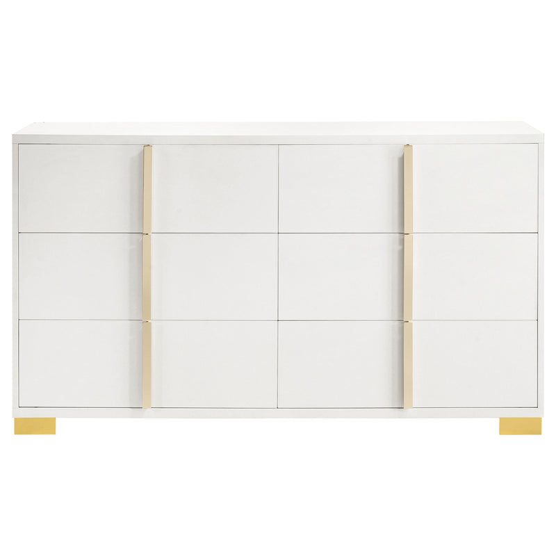 Marceline 4-piece Eastern King Bedroom Set White