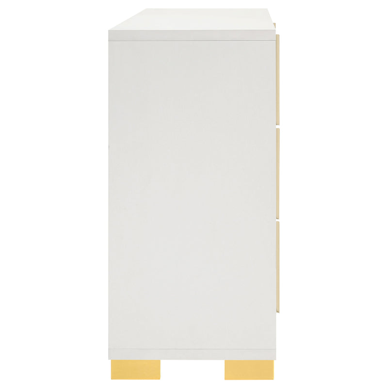 Marceline 6-drawer Dresser White