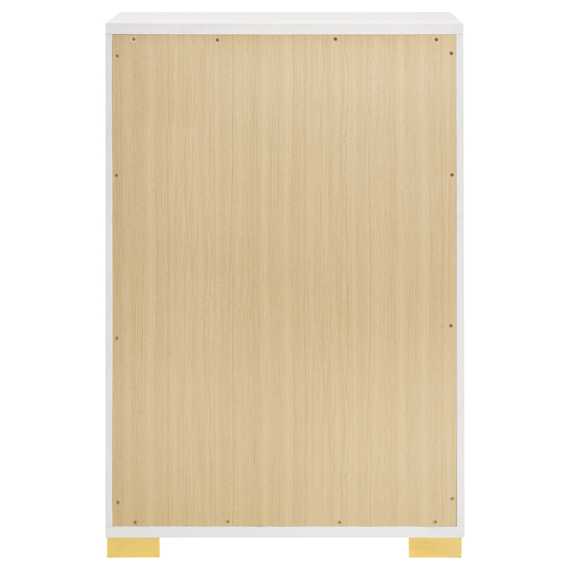 Marceline 5-drawer Bedroom Chest White