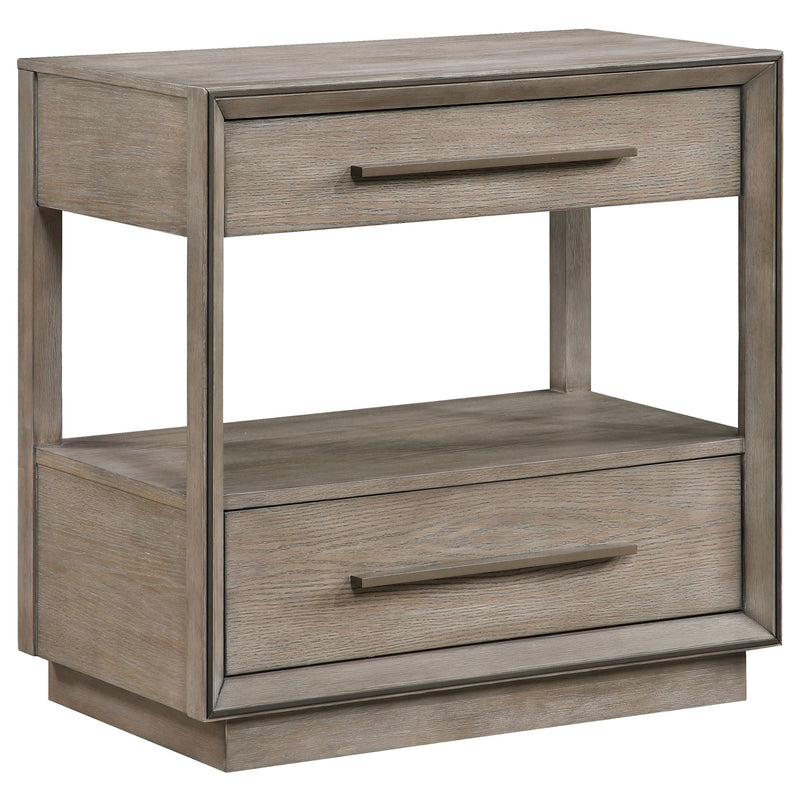 Durango 4-piece Queen Bedroom Set Taupe Oak