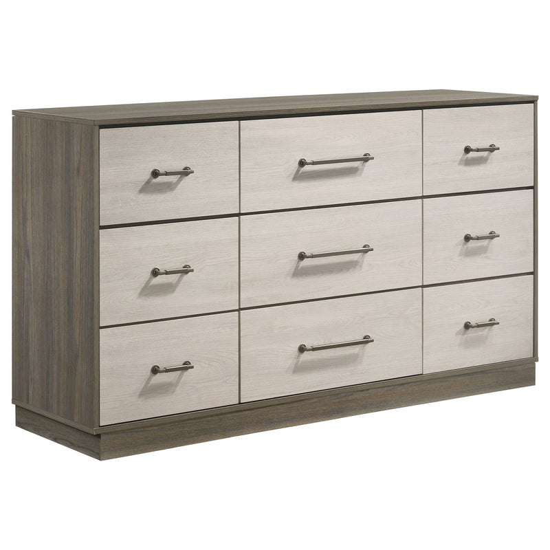 Fenwick 4-piece Eastern King Bedroom Set Grey Oak