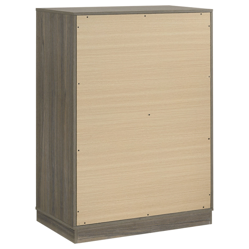 Fenwick 5-piece Queen Bedroom Set Grey Oak