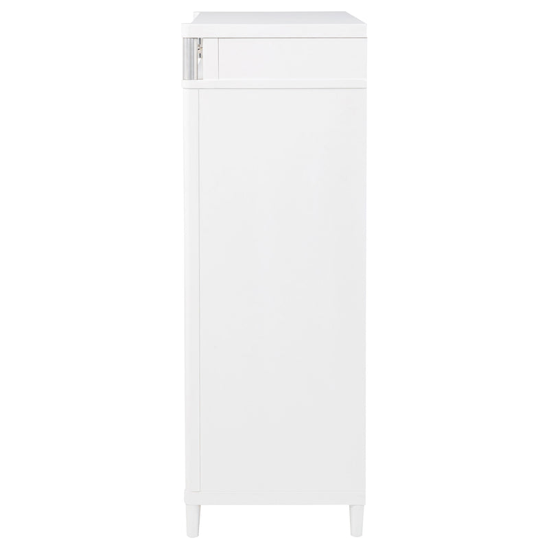 Gracemont 5-drawer Bedroom Chest of Drawers White
