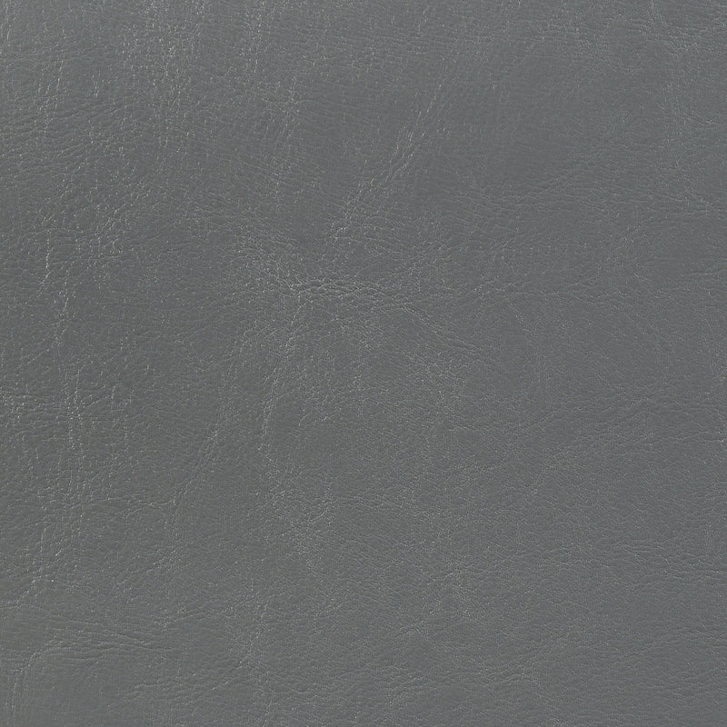 Dorian Faux Leather Upholstered Twin Panel Bed Grey