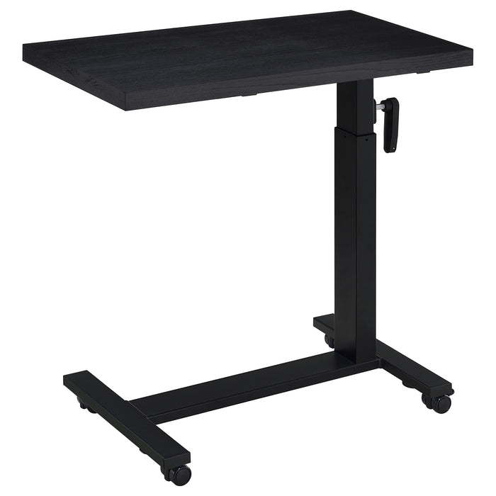 Westpark Height Adjustable Mobile Bedroom C-Table Black
