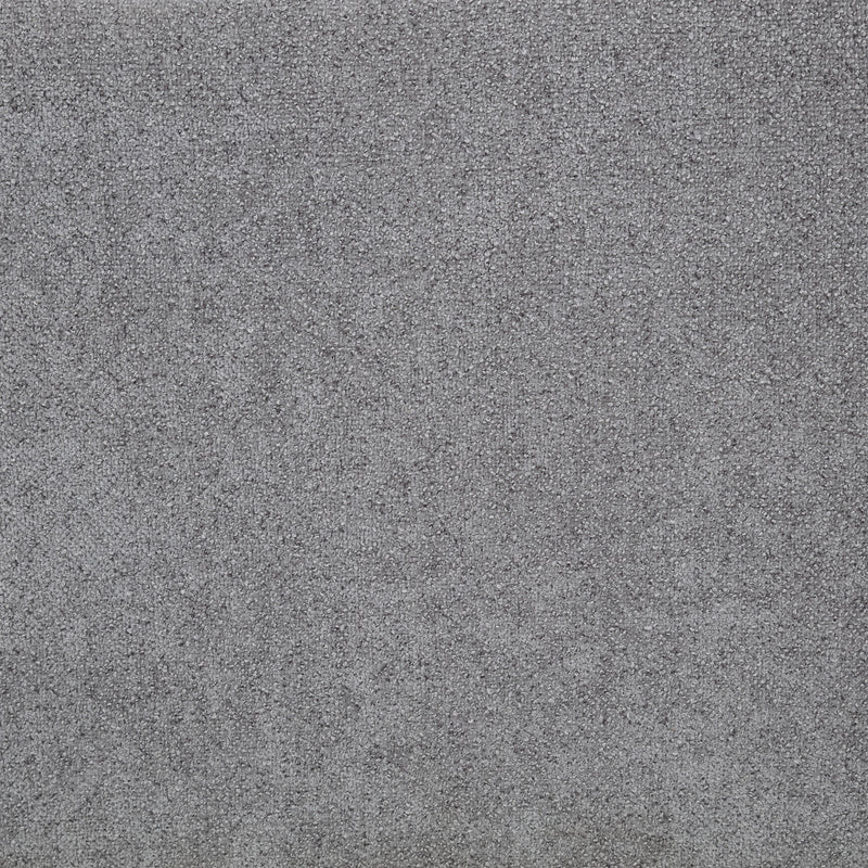 Rennes Upholstered Eastern King Wingback Platform Bed Grey