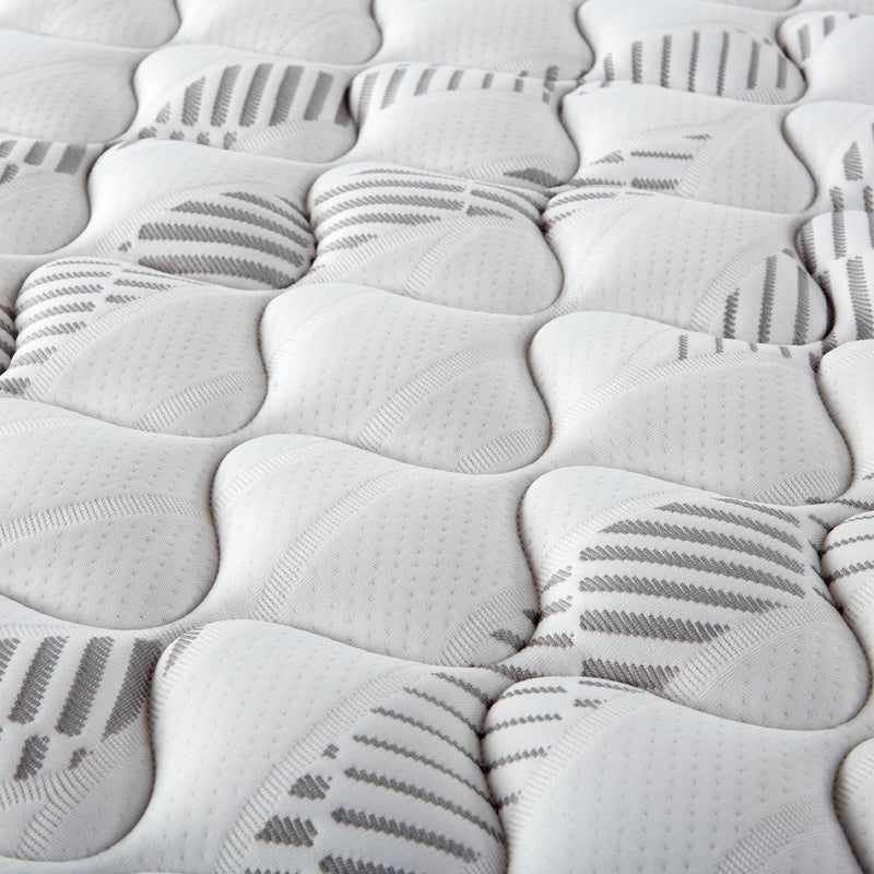 Hayes Twin Firm Tight Top Hybrid Mattress White