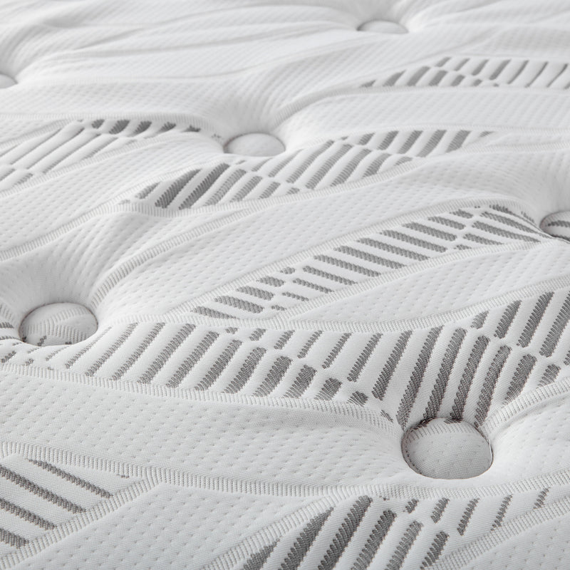 Hayes 11-inch Eastern King Pillow Top Foam Hybrid Mattress