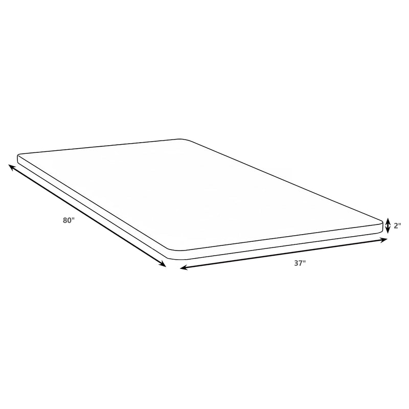 Eckard Twin XL Bunkie Board Foundation