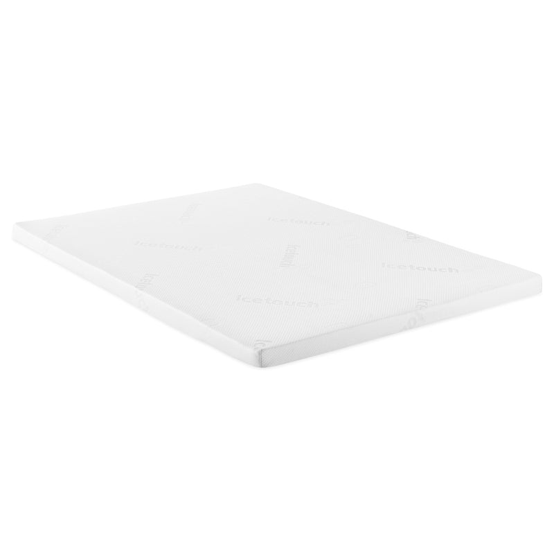 Cascade 3-inch California King Cool Memory Foam Mattress Topper