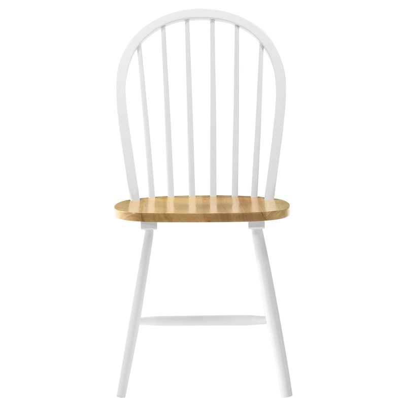 Cinder Wood Dining Side Chair White (Set of 4)