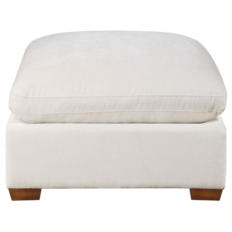Lakeview Rectangular Upholstered Ottoman Ivory