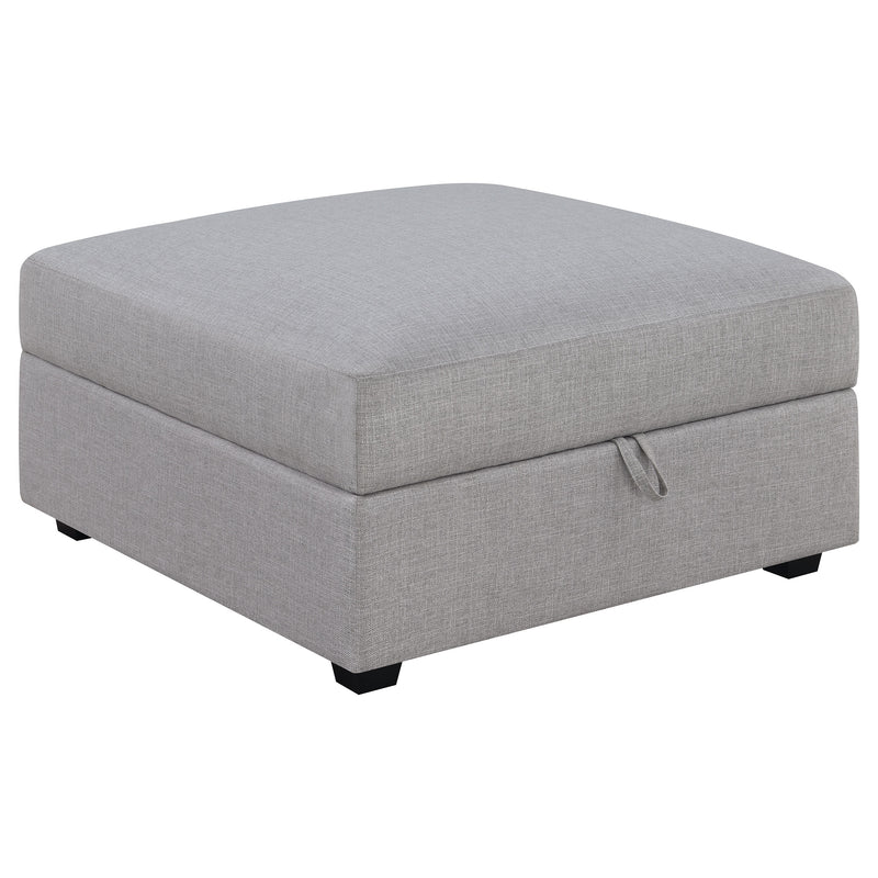 Cambria 4-piece Upholstered Modular Sectional Sofa Grey