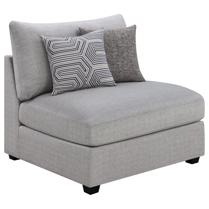 Cambria 6-piece Upholstered Modular Sectional Sofa Grey