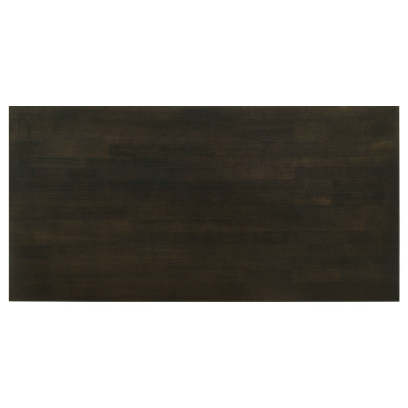 Rachelle 3-piece Rectangular Coffee Table Set Deep Merlot