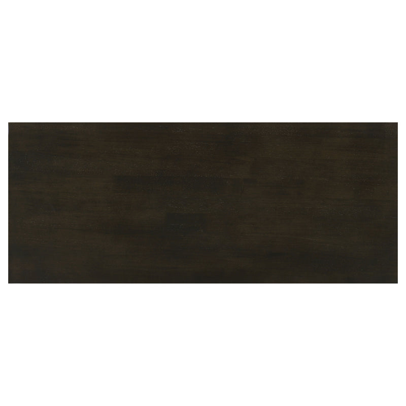 Rachelle 2-shelf Wood Entryway Console Table Deep Merlot