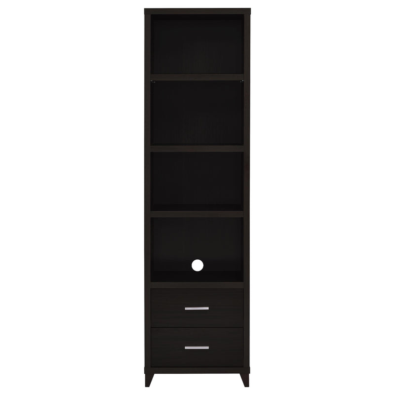 Lewes 4-piece 60-inch TV Entertainment Center Cappuccino
