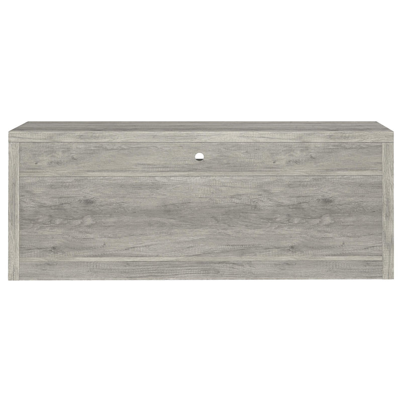 Burke 3-piece 59-inch TV Entertainment Center Grey Driftwood