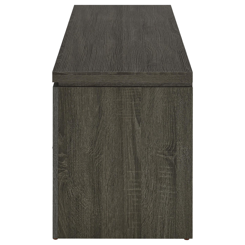 Elkton 2-drawer Engineered Wood 59-inch TV Stand Weathered Grey