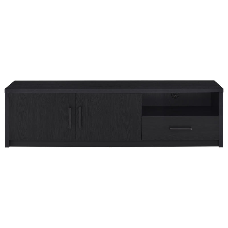 Murray 70-inch 2-door TV Stand Media Console Black