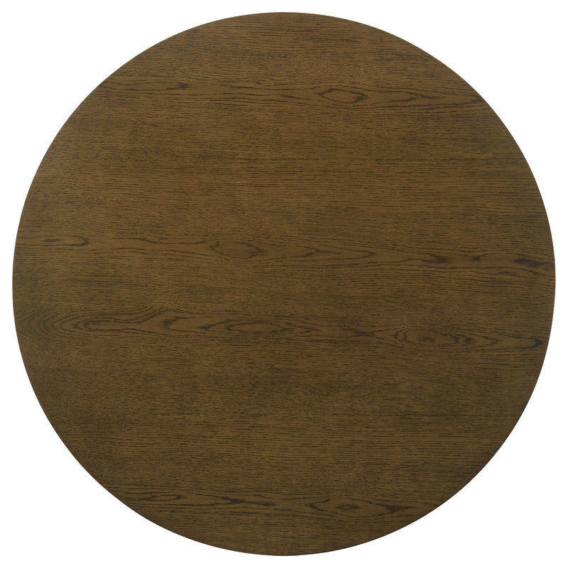 Ottowa 3-piece Round Wood Coffee Table Set Brown