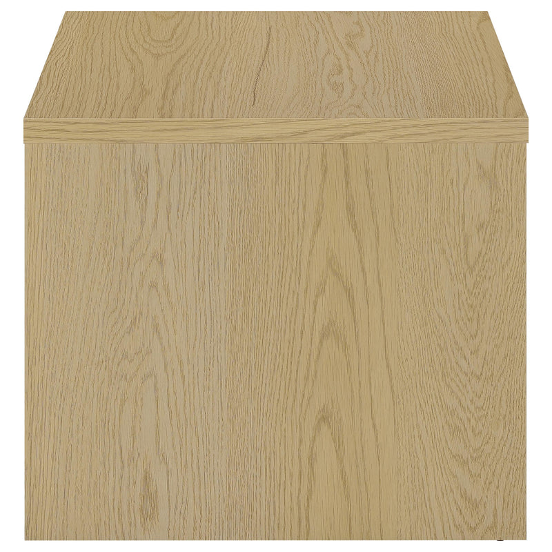 Canoga 2-piece Lift Top Cocktail Coffee Table Set Light Oak
