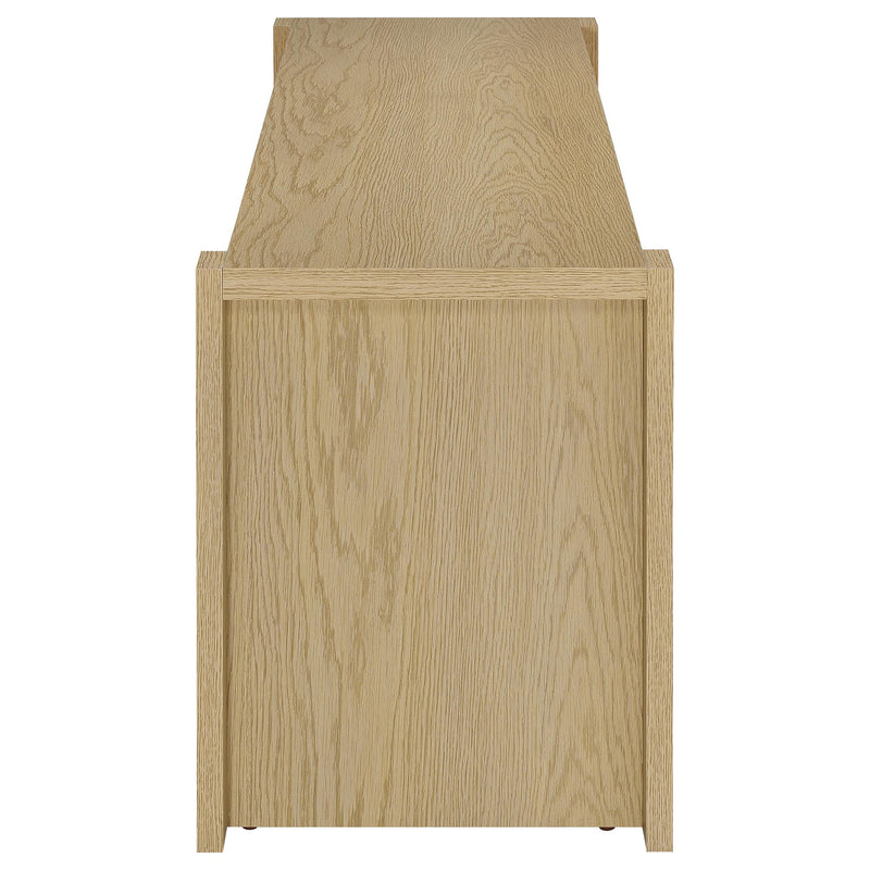 Laurelton 60-inch 2-door TV Stand Media Console Light Oak