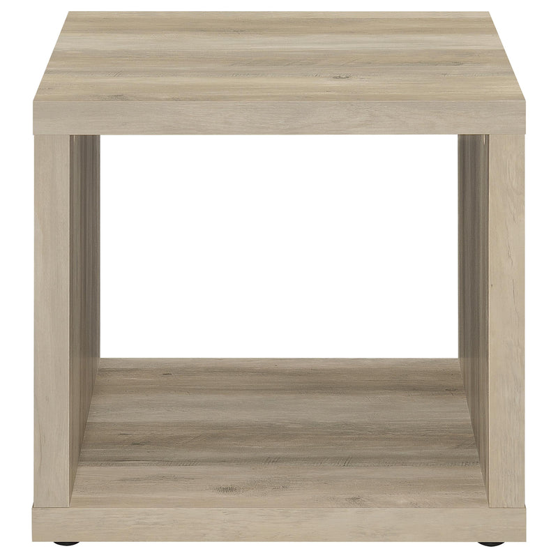 Frisco 3-piece Coffee and End Table Set Distressed Pine